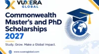 Commonwealth Master’s and PhD Scholarships 2027