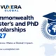 Commonwealth Master’s and PhD Scholarships 2027