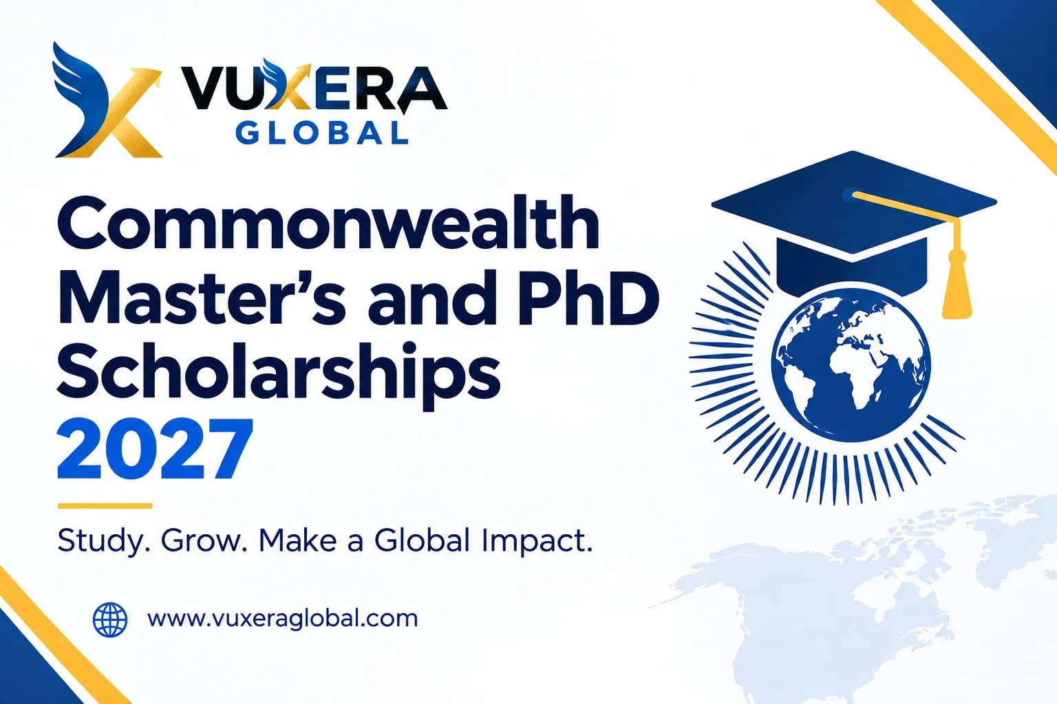 Commonwealth Master’s and PhD Scholarships 2027