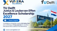 TU Delft Justus and Louise van Effen Excellence Scholarship 2027