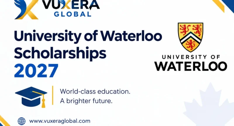 University of Waterloo Scholarships 2027 in Canada